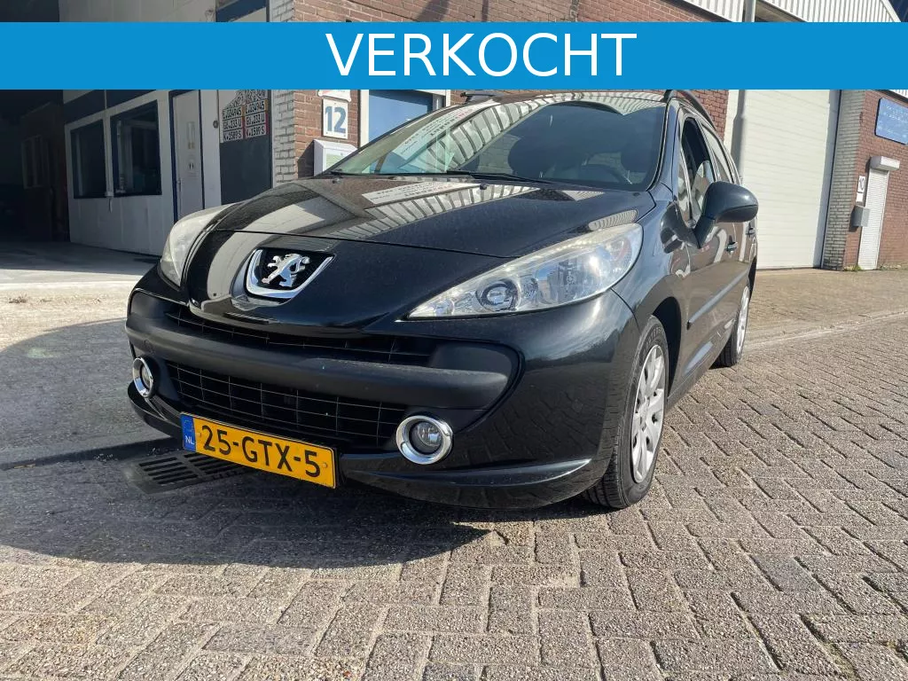 Peugeot 207 HELE NETTE 207 AIRCO&amp;APK&amp;LAGE KM NAP&amp;PANO DAK