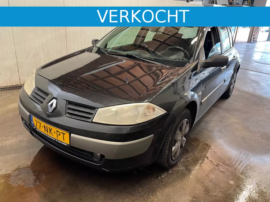 Renault MEGANE ; 1.6 16V APK&amp;AIRCO Inruilkoopje zoo meenemen