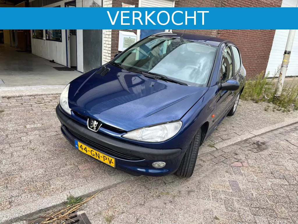 Peugeot 206 1.4 5DRS NETTE 206 AIRCO&amp;APK RIJDT SCHAKELD PERFECT..