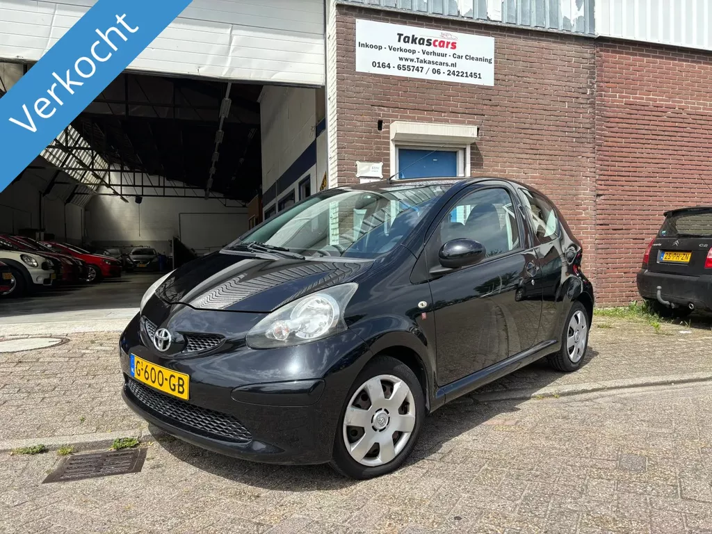 Toyota Aygo 1.0-12V Dynamic Blue AIRCO&amp;ELEK&gt;RAMEN NETTE AYGO