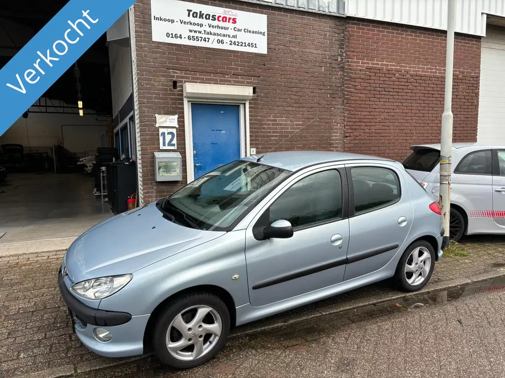 Peugeot 206 1.4 Air-line JAAR APK&amp;AIRCO&amp;LAGE KM NAP...