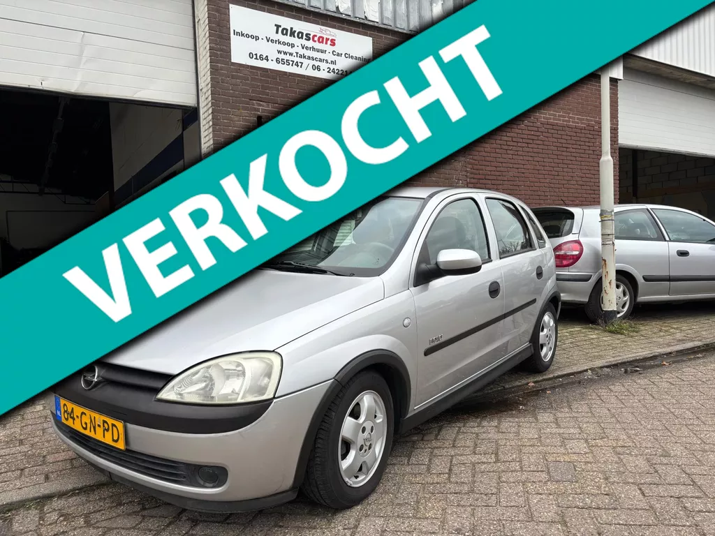 Opel Corsa 1.4-16V Elegance AUTOMAAT&amp;AIRCO&amp;JAAR APK&amp;NAP