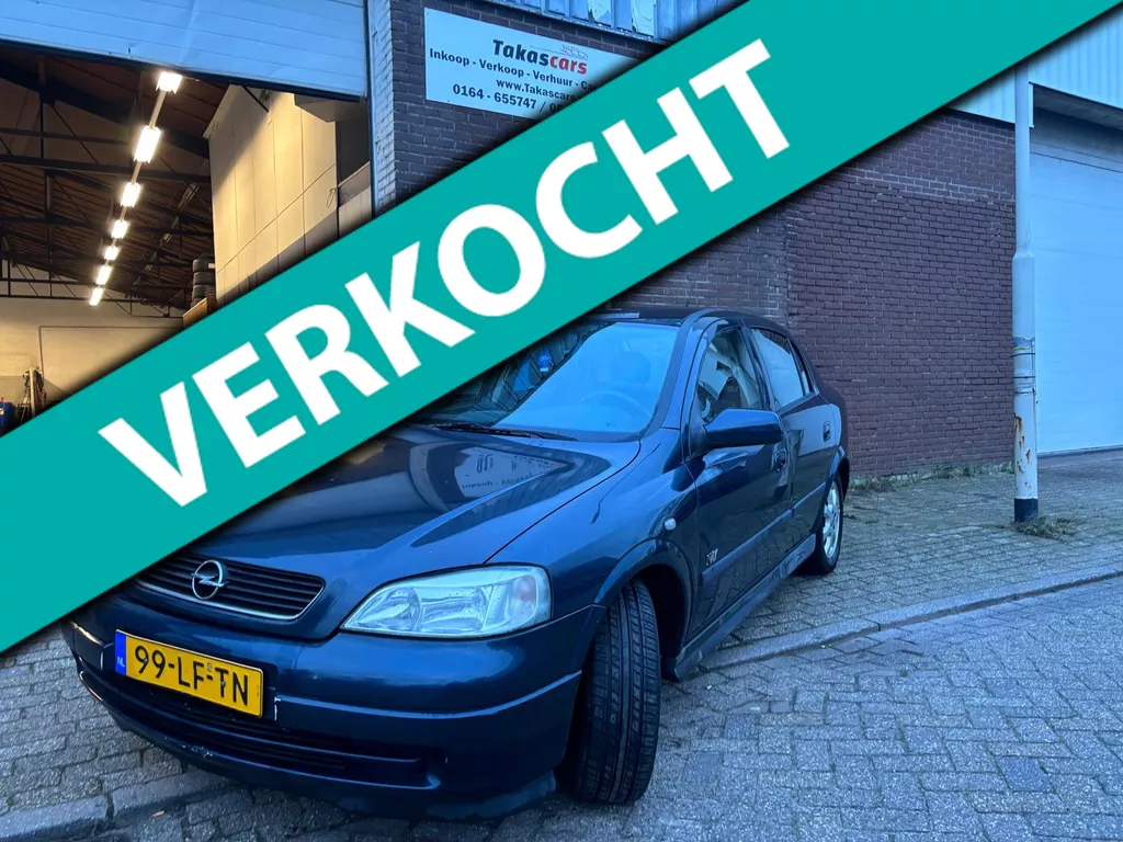 Opel Astra 1.6 Njoy JAAR. APK&amp;AIRCO&amp;LAGE KM NAP