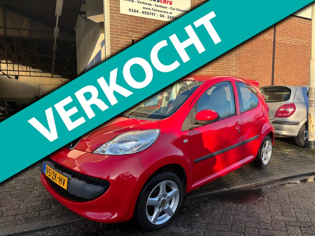 Peugeot 107 1.0-12V XS LAGE KM NAP &amp;NIEUWE KOPPELING 3MAANDEN GARANTIE