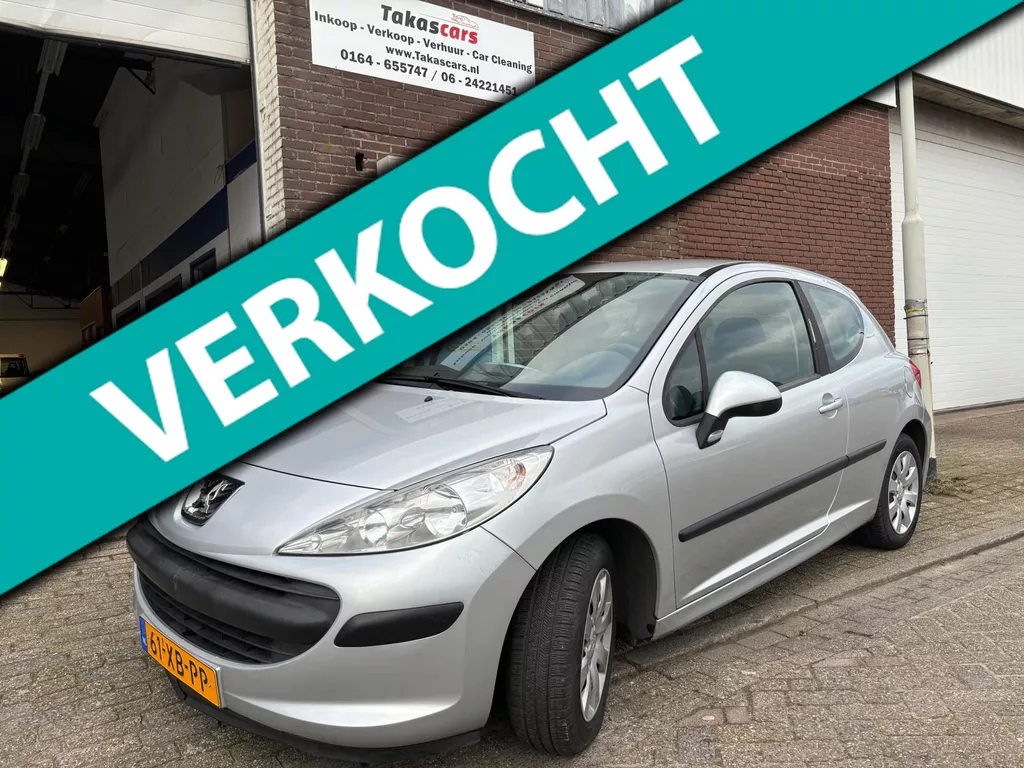 Peugeot 207 1.4-16V X-line NETTE 207 AIRCO&amp;LJAAR APK&amp;LAGE KM NAP