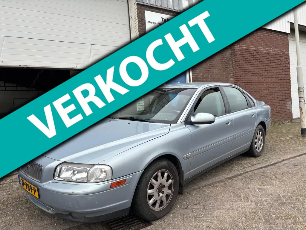 Volvo S80 2.4 D5 LEER&amp;AIRCO&amp;RIJDT PERFECT